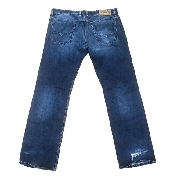 Vintage Diesel Jeans Size 36 VIKER Blue - Picture 5 of 6